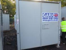 14ft x 8ft canteen and toilet 240v 7508