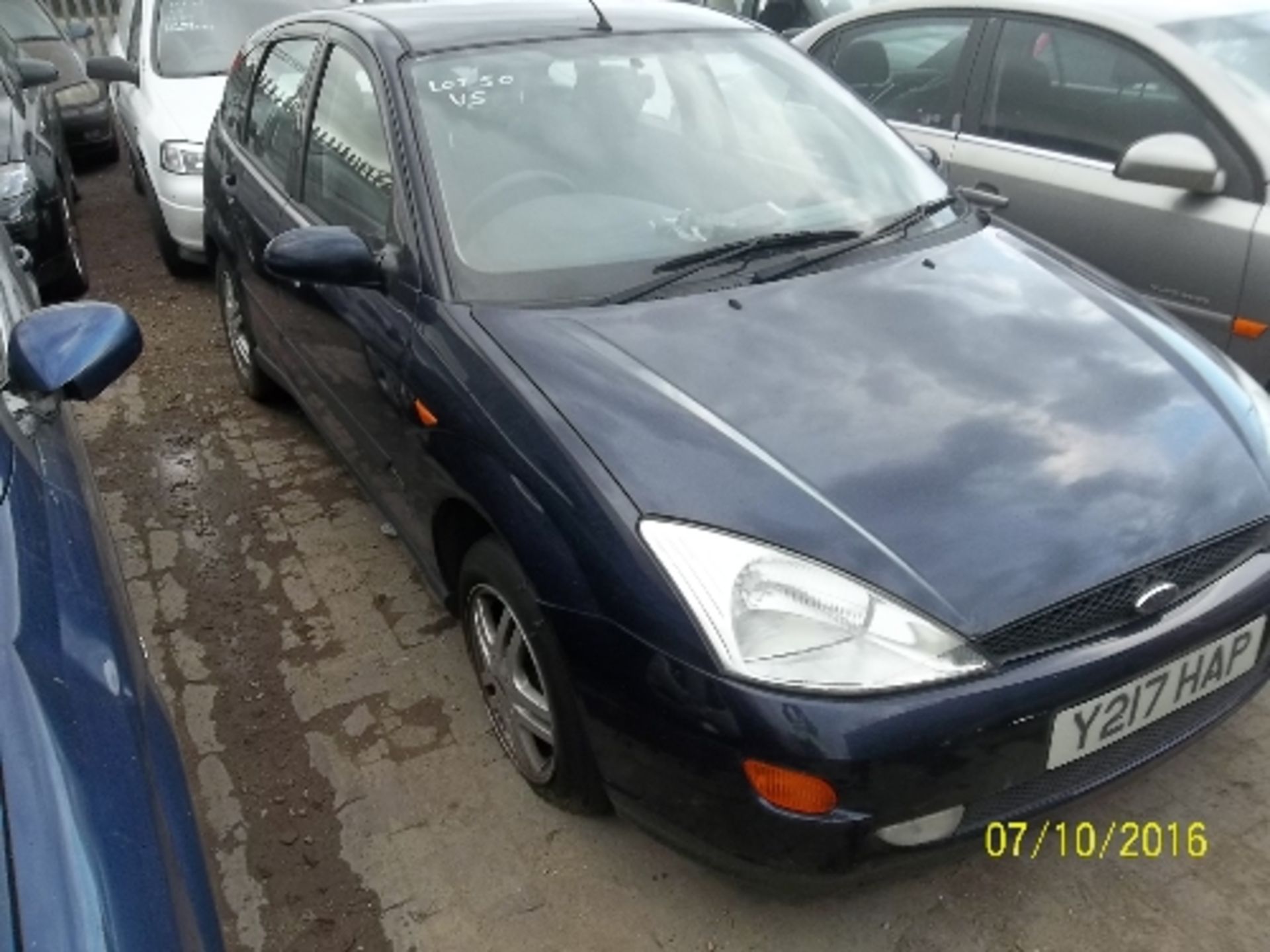 Ford Focus Zetec - Y217 HAP Date of registration: 02.03.2001 1796cc, petrol, manual, blue Odometer - Image 2 of 4