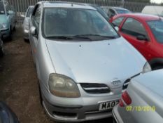 Nissan Almera Tino SE - MA02 SYJDate of registration: 27.05.20021769cc, petrol, manual,