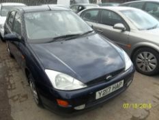 Ford Focus Zetec - Y217 HAP Date of registration: 02.03.2001 1796cc, petrol, manual, blue Odometer