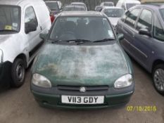 Vauxhall Corsa CDX 16V -V113 GDYDate of registration: 24.09.20091389cc, petrol, manual,