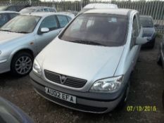 Vauxhall Zafira 16V Club - AU02 EFADate of registration: 15.04.20021598cc, petrol, manual,