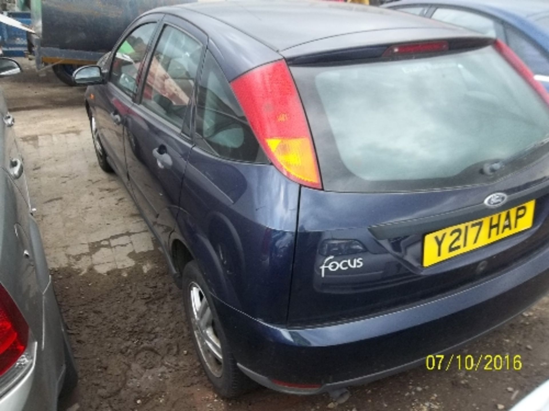 Ford Focus Zetec - Y217 HAP Date of registration: 02.03.2001 1796cc, petrol, manual, blue Odometer - Image 4 of 4