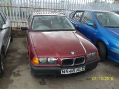 BMW 316I - N546 KCD Date of registration: 11.08.1995 1596cc, petrol, manual, red Odometer reading at