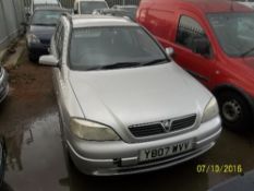 Vauxhall Astra Club 8V Estate - Y807 WVVDate of registration: 30.04.20011598cc, petrol, manual,