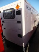 FG Wilson 80kva generator 42,102 hrs Alternator burnt out This lot is sold on instruction of Speedy