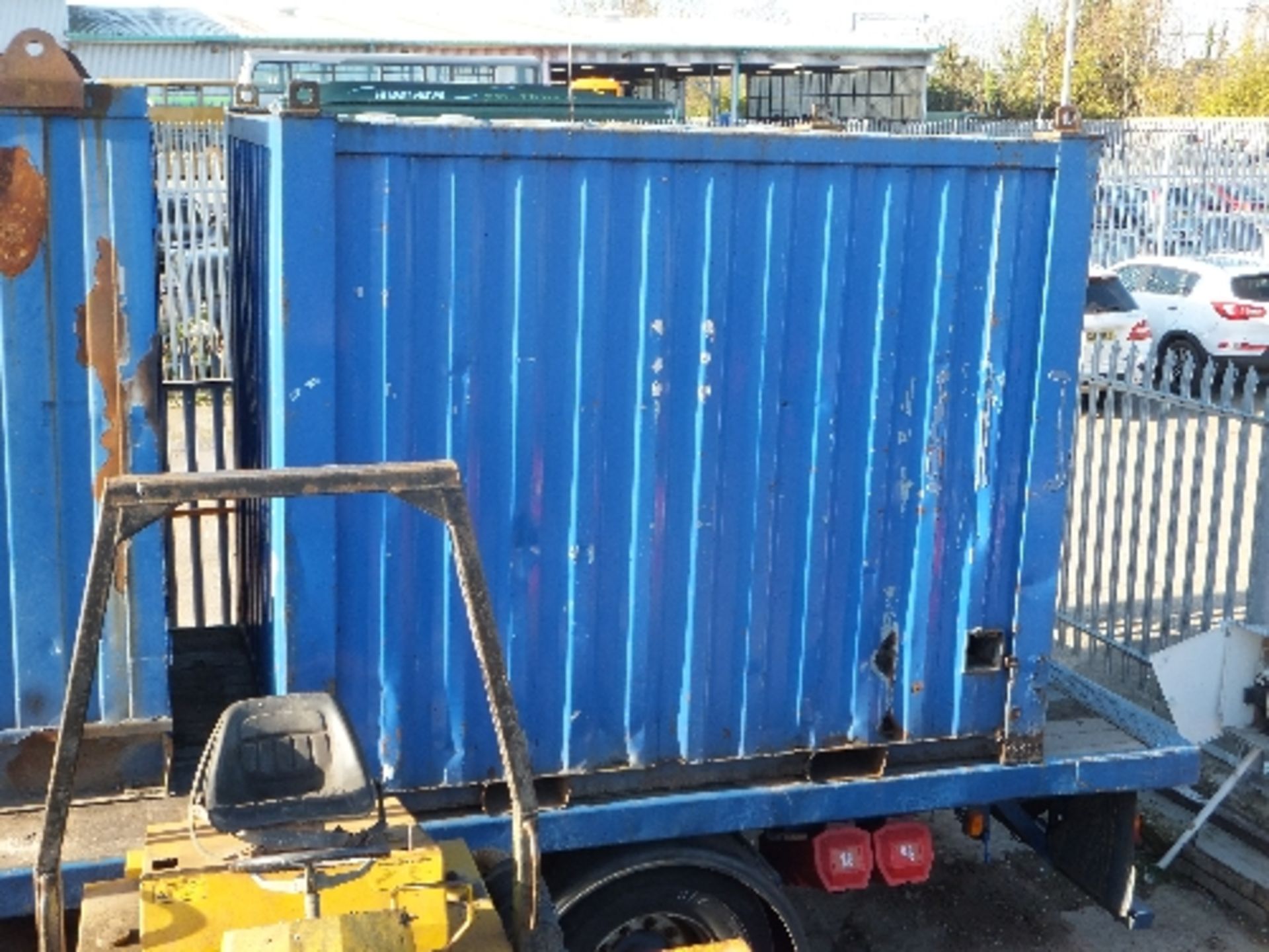 FG Wilson 75kva generator in secure unit 3,763 hrs HF2837