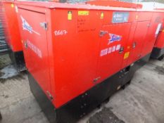 Genset MG35SS-P generator - no starter motor This lot is sold on instruction of Speedy