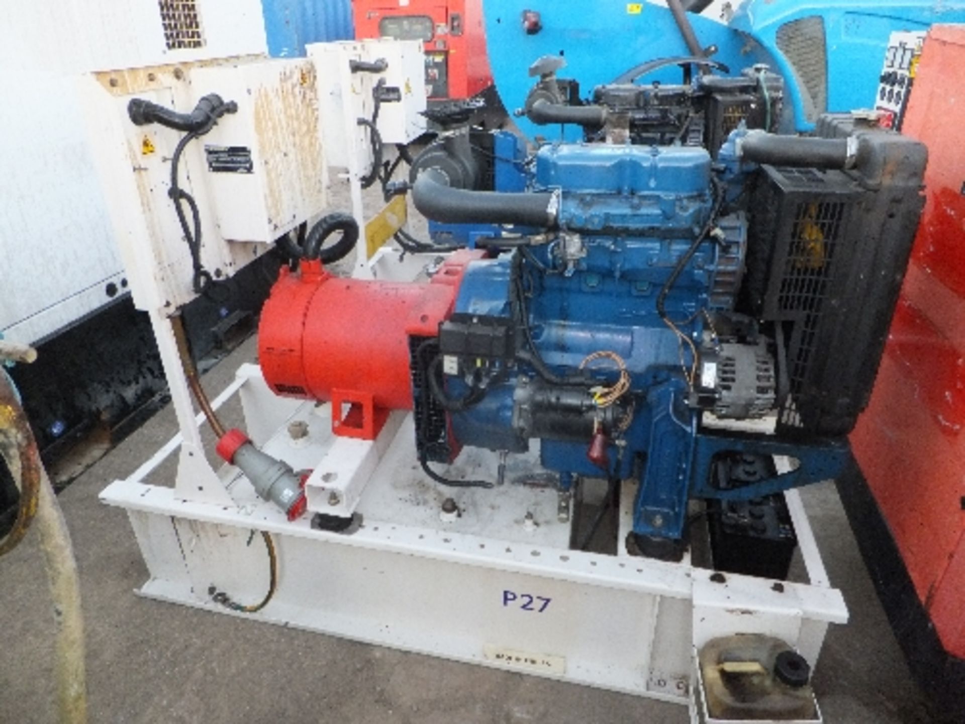 Fg wilson 27kva open set generator This lot is sold on instruction of Speedy - Image 2 of 2