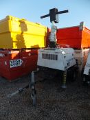 Ingersoll Rand VB9 tower light - No control panel, bonnet & fuel pump removed This lot is sold on