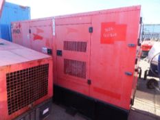 Wilson Perkins 100kva generator  1978 hrs this lot is sold on instruction of Speedy