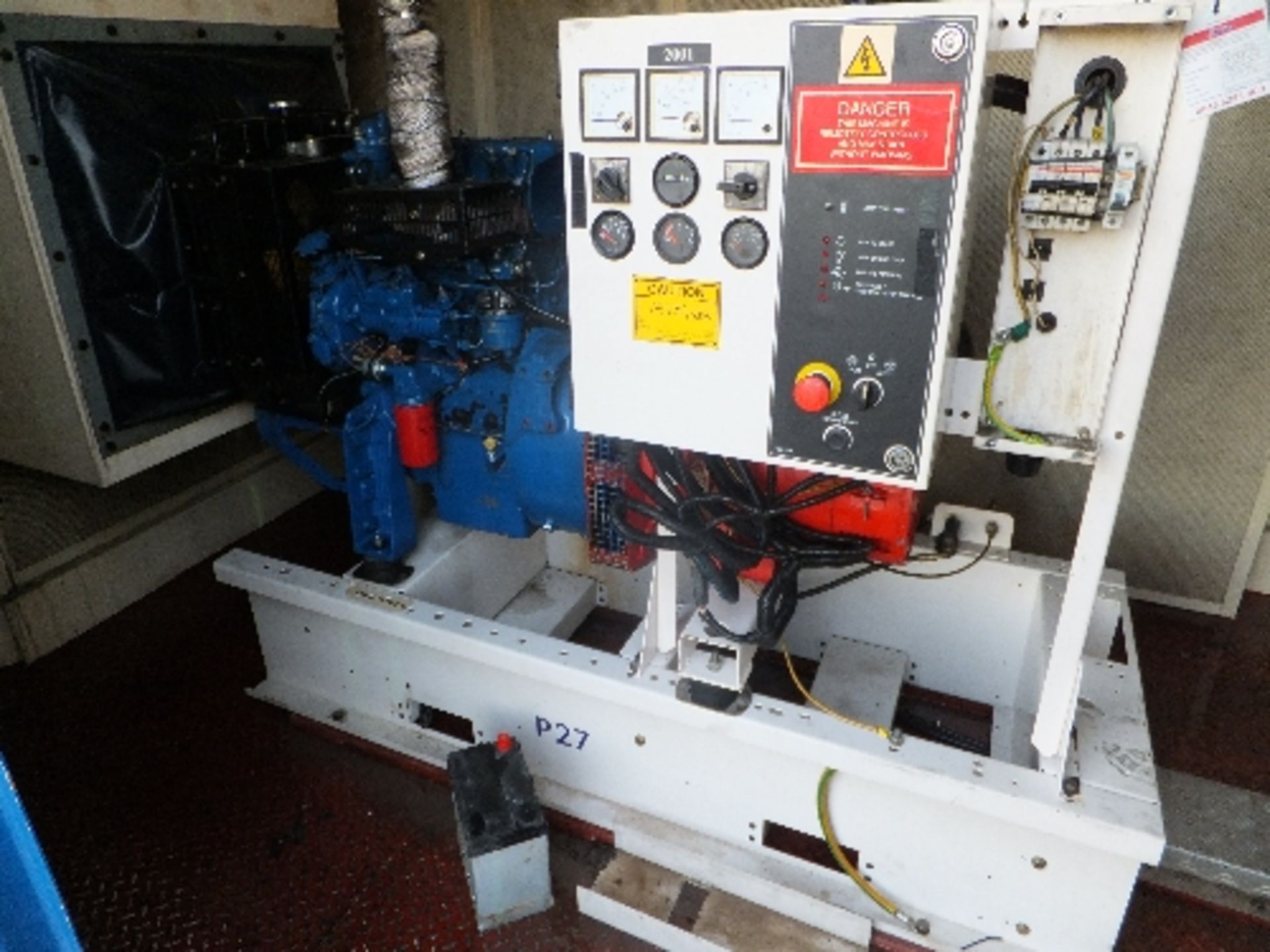 FG Wilson 27kva secure set generator This lot is sold on instruction of Speedy - Image 2 of 7