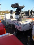 Ingersoll Rand VB9 towerlight (no engine) No alternator This lot is sold on instruction of Speedy