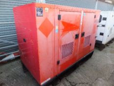 FG Wilson 30kva generator 22,741 hrs RMP This lot is sold on instruction of Speedy