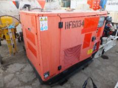 FG wilson 20kva generator, 19430 hrs This lot is sold on instruction of Speedy