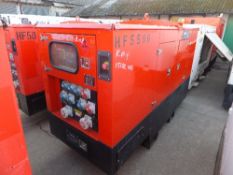 Genset MG50SS-P generator 15,682 hrs, RMP This lot is sold on instruction of Speedy
