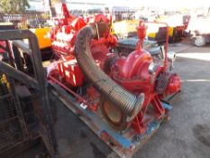 Sterling fire pump (1997) EX CPOCT 2781 421 hrs, SN - 97005032
