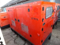 FG Wilson 27kva generator 48,865 hrs, RMP, HF3761