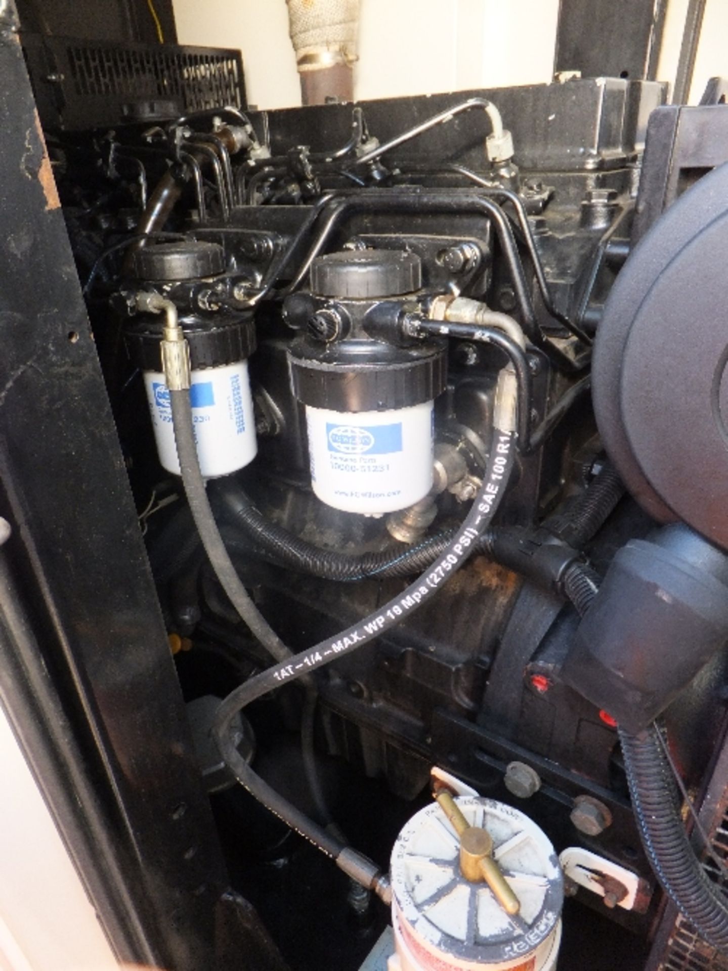 Wilson Perkins 100kva generator 23,106 hrs - runs, no power this lot is sold on instruction of - Image 7 of 7