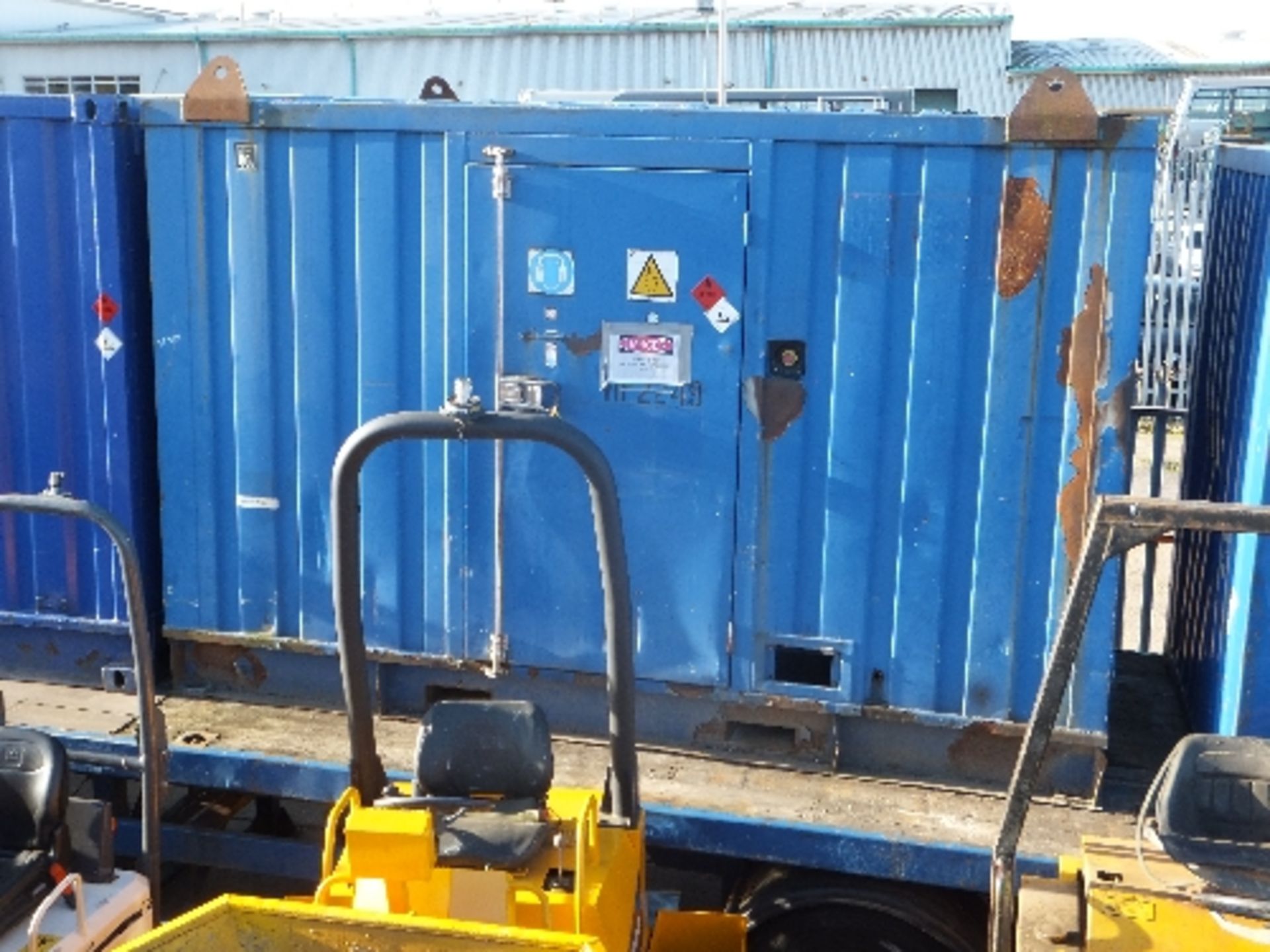 FG Wilson 45kva generator in secure unit 19,059 hrs   This lot is sold on instruction of Speedy