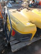 Rear engine cover for Volvo EC55