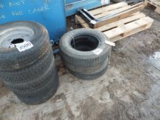 Quantity of 165R13C trailer tyres