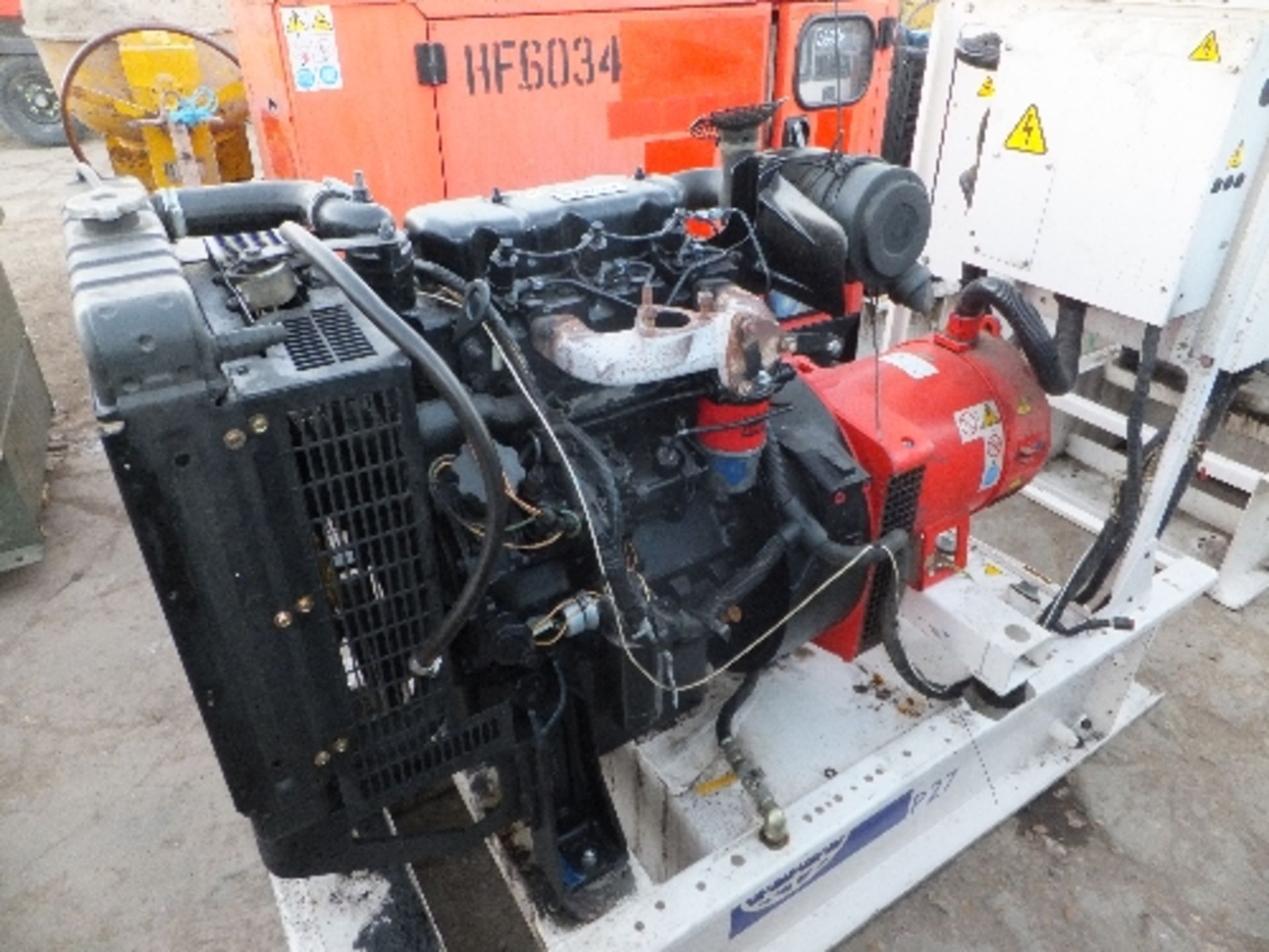 FG wilson 27kva open set generator This lot is sold on instruction of Speedy - Image 2 of 2