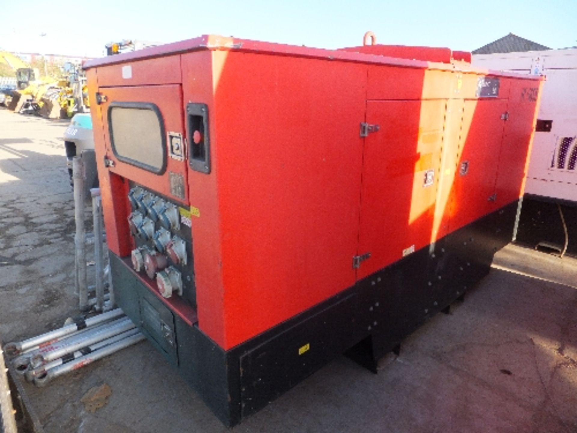 Genset MG115 generator  29865 hrs  Runs, no power This lot is sold on instruction of Speedy