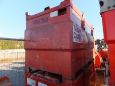 Western 2000 litre Transcube tank   this lot is sold on instruction of Speedy