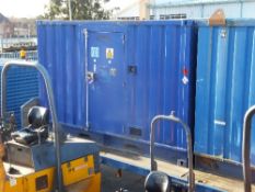 FG Wilson 75kva generator in secure unit 38,559 hrs HF2556