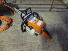 Stihl petrol chain saw