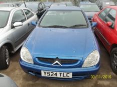 Citroen Xsara LX HDI - Y524 TLC Date of registration: 27.04.2001 1997cc, diesel, manual, blue