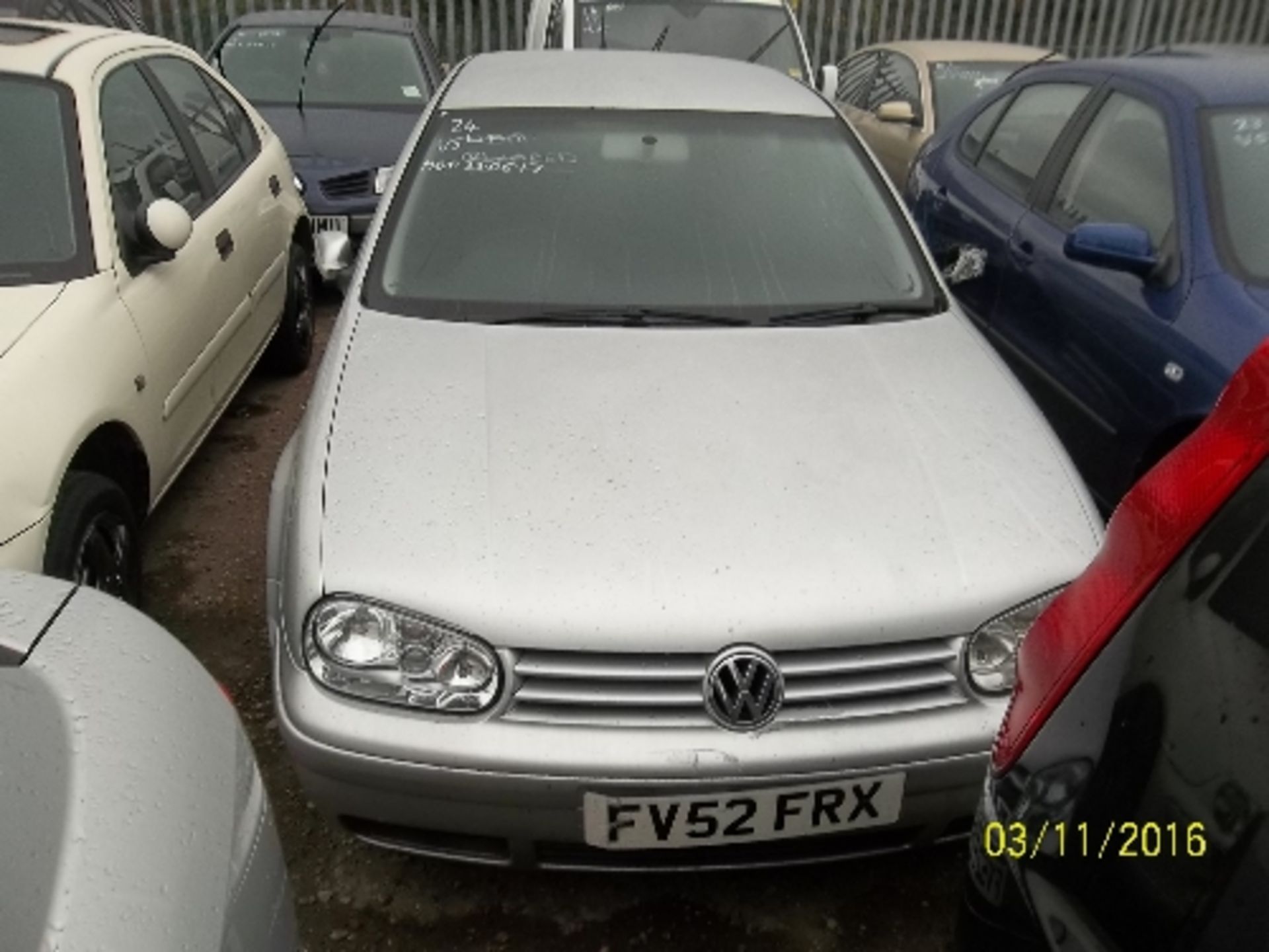 Volkswagen Golf GT TDI -FV52 FRX Date of registration: 26.11.2002 1896cc, diesel, manual, silver