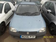 Vauxhall Corsa LS - M206 PTF Date of registration: 31.01.1995 1196cc, petrol, manual, blue