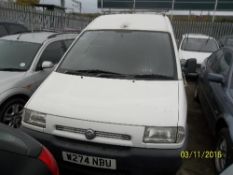 Fiat Scudo EL TD SWB Panel van - W274 NBU Date of registration: 29.03.2000 1905cc, diesel, manual,