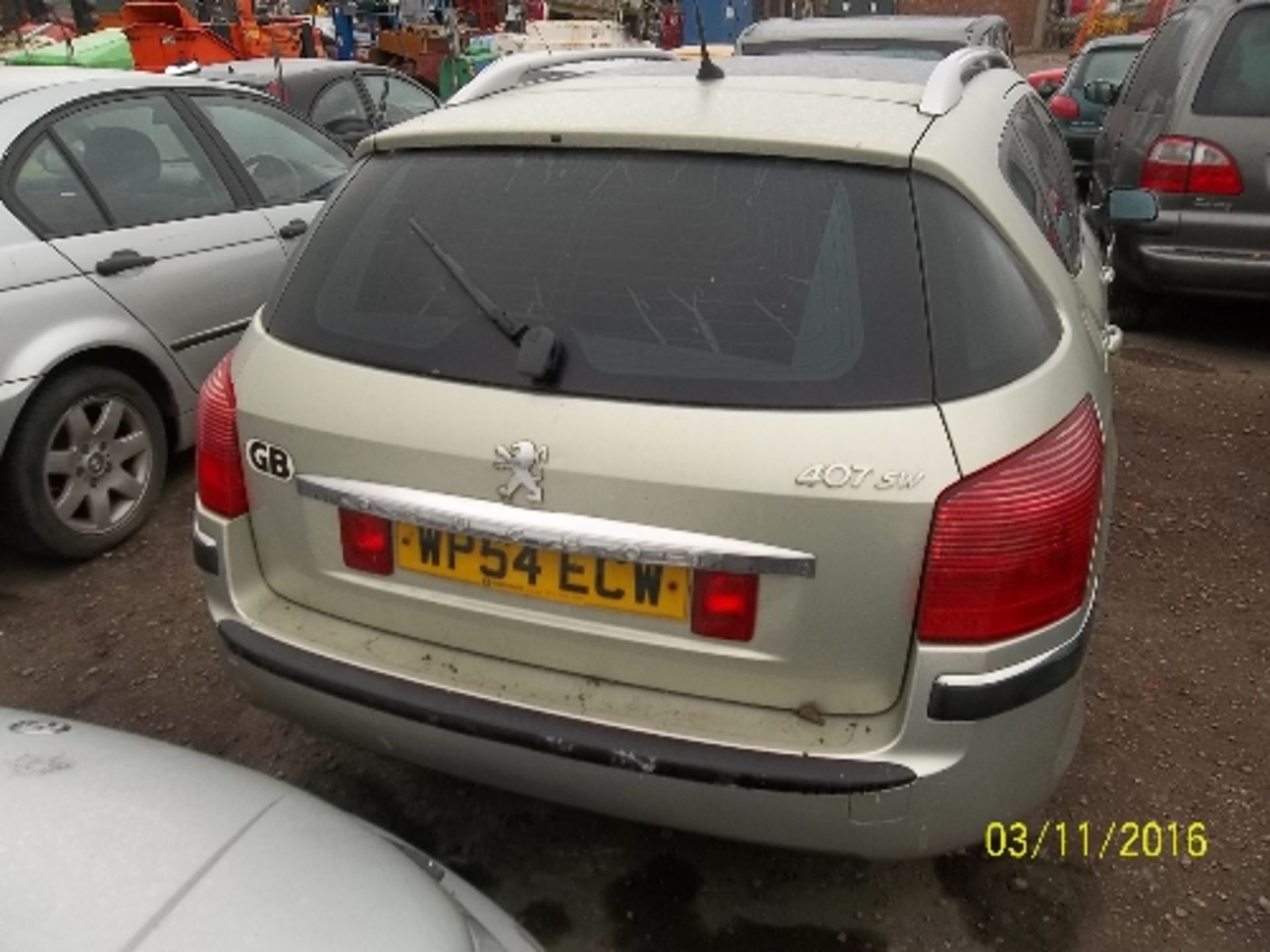 Peugeot 407 SW SE HDI Estate - WP54 ECWDate of registration: 10.12.20041997cc, diesel, manual, - Image 3 of 4