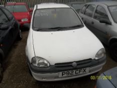 Vauxhall Corsa LS - P92 CFX Date of registration: 20.06.1997 1196cc, petrol, manual, white