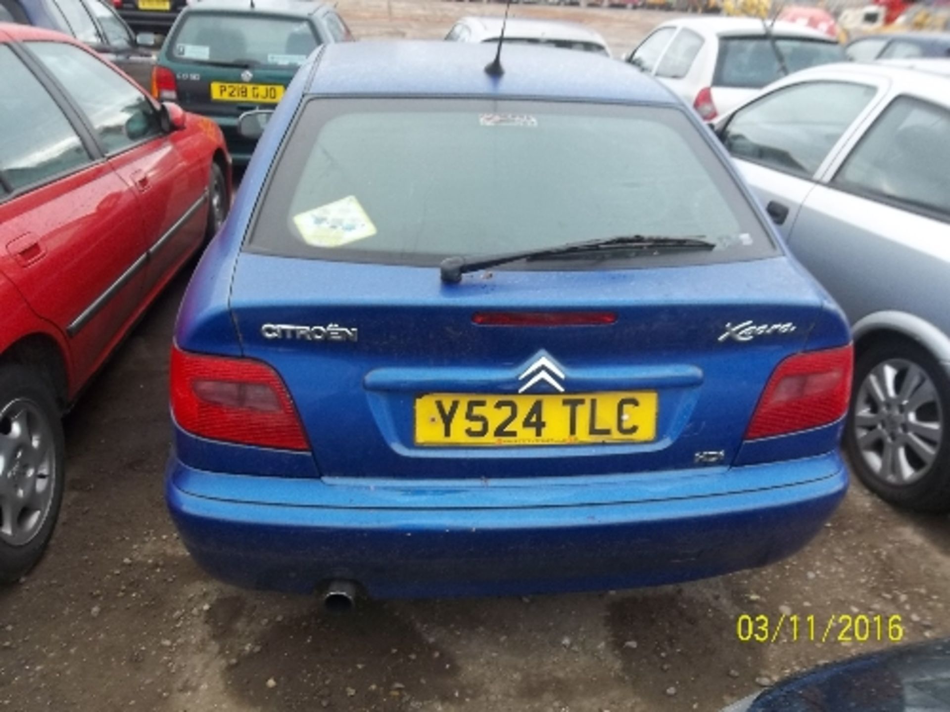 Citroen Xsara LX HDI - Y524 TLC Date of registration: 27.04.2001 1997cc, diesel, manual, blue - Image 3 of 4