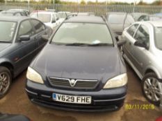 Vauxhall Astra LS TD Estate - V629 FHE Date of registration: 13.09.1999 1700cc, diesel, manual, blue