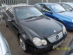 Mercedes C180 Kompressor SE Coupe - GV03 JDZ Date of registration: 30.04.2003 1796cc, petrol,