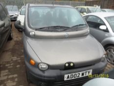 Fiat Multipla 100 16V ELX - AD02 WTYDate of registration: 15.07.20021596cc, petrol, manual,