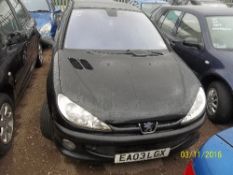 Peugeot 206 XSI - EA03 LGX Date of registration: 31.03.2003 1587cc, petrol, manual, black Odometer