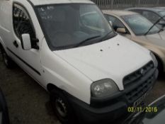 Fiat Doblo Cargo Multijet 16V car derived van - WV55 OPK Date of registration: 29.09.2005 1248cc,