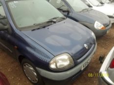 Renault Clio Grande RN -X853 BGU Date of registration: 14.10.2000 1149cc, petrol, manual, blue