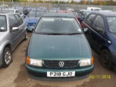 Volkswagen Polo 1.6 CL - P218 GJO Date of registration: 26.04.1997 1598cc, petrol, manual, green