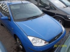 Ford Focus Zetec TDCI - WG52 KCNDate of registration: 22.01.20031753cc, diesel, manual, blueOdometer