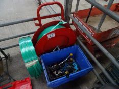 Banding machine, pliers & roll of band