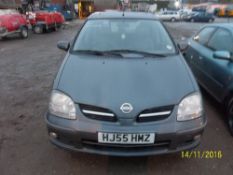 Nissan Almera Tino SE - HJ55 HMZDate of registration: 30.09.20051769cc, petrol, manual, greyOdometer