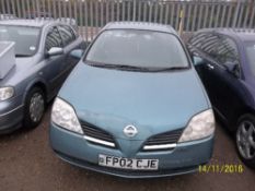 Nissan Primera S - FP02 CJE Date of registration: 17.04.2002 1769cc, petrol, manual, green