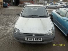 Vauxhall Corsa Envoy 12V - W263 REHDate of registration: 04.04.2000973cc, petrol, manual,